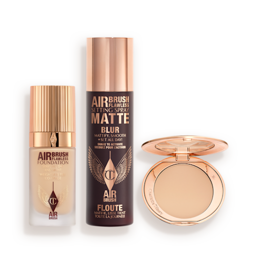 Airbrush Flawless, Bulanıklaştırıcı ve Sabitleme Seti Yüz Setleri