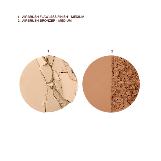 Airbrush Flawless PERFECT & BRONZE DUO Yüz Seti