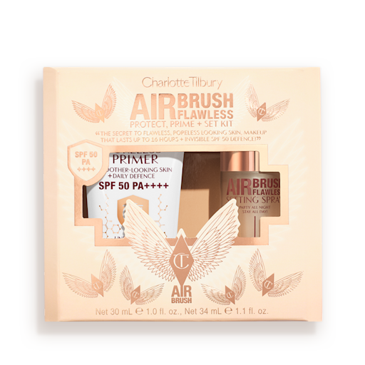 Airbrush Flawless PROTECT, PRIME & SET KIT Yüz Seti
