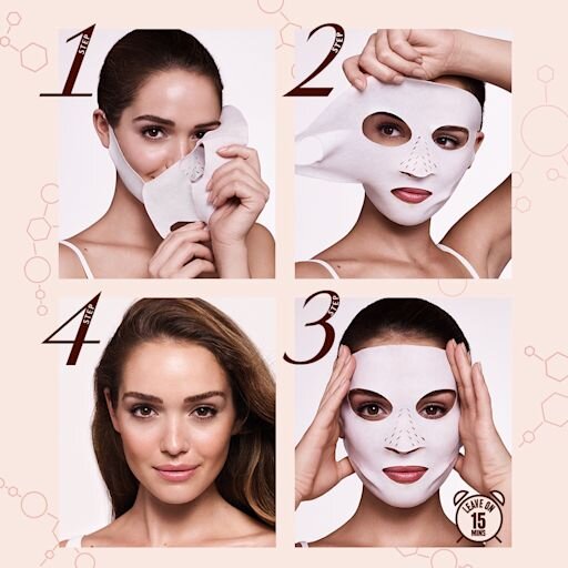 ANINDA SİHİRLİ YÜZ MASKESİ - KURU SEVİYE MASKESİ TEKLİ MASKE