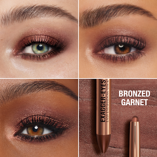 Exagger-Eyes EASY Göz Farları Stikeri BRONZED GARNET