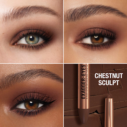 Exagger-Eyes KOLAY GÖZ FARLARI ÇUBUĞU CHESTNUT SCULPT