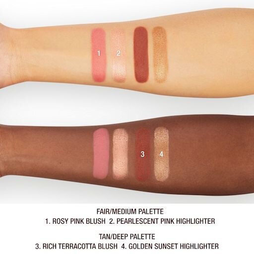 HOLLYWOOD BLUSH & GLOW GLIDE PALETİ TAN - DEEP