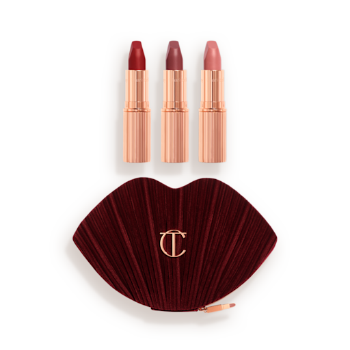 Hot Lips ÇANTA MAKYAJ ÇANTASI & DUDAK SETİ