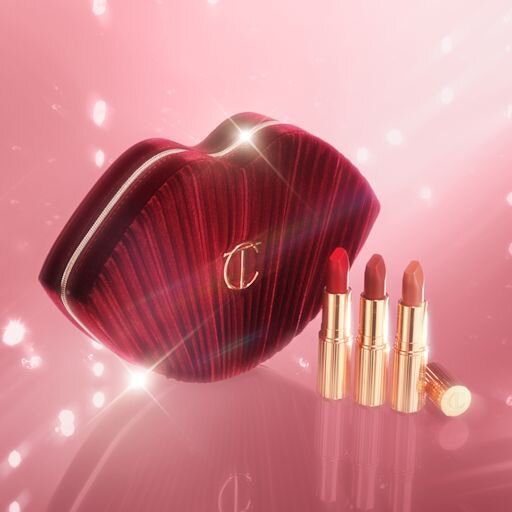 Hot Lips ÇANTA MAKYAJ ÇANTASI & DUDAK SETİ