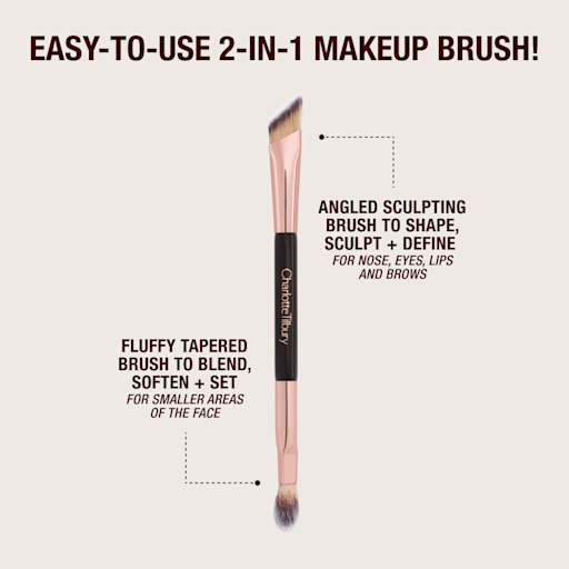 Super Nudes ŞEKİLLENDİRİCİ FİRÇA ROSE GOLD & NIGHT CRIMSON