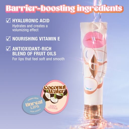 UNREAL LIPS SAĞLIKLI PARLAKLIK NEKTAR YAĞI JUICYLICIOUS HİNDİSTAN CEVİZİ SUYU